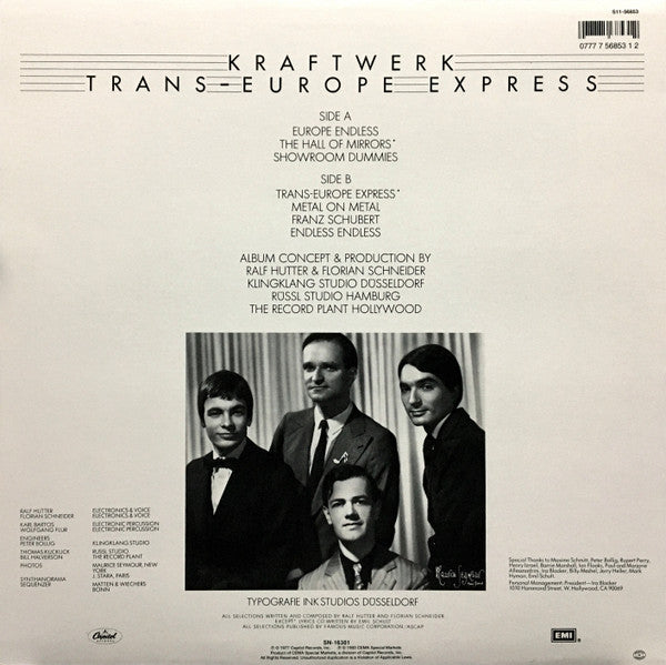 Release: Trans Europa Express-Vinyl-US-1993-S11-56853, S11-56853-15368977