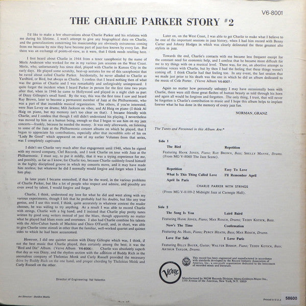Master Release: The Charlie Parker Story #2 by Charlie Parker