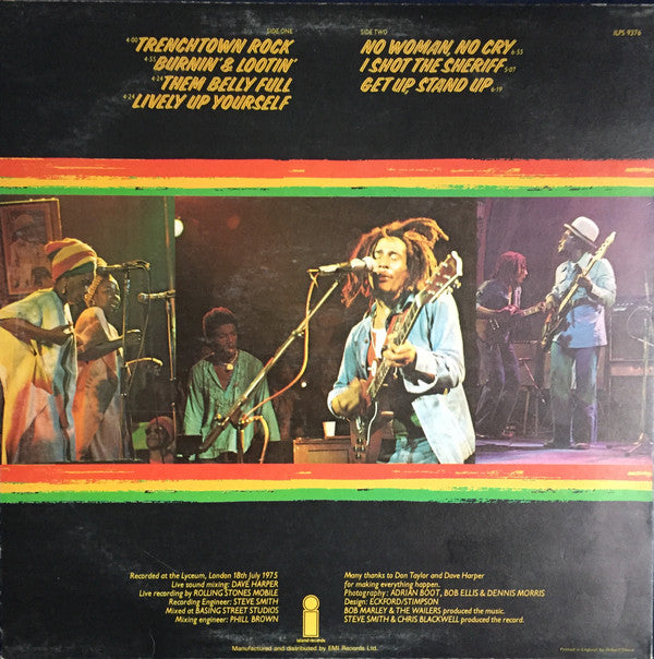 Release: Live!-Vinyl-UK-1975-ILPS 9376-9911410