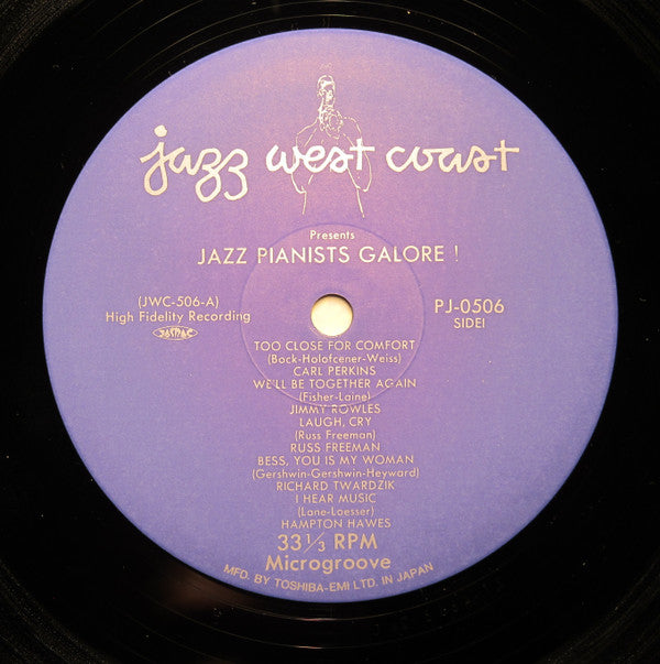 Jazz Pianists Galore