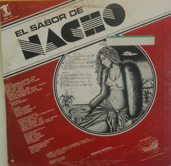 Release: El Sabor De Nacho-Vinyl-Puerto Rico-1979-BRLP - 109-6993808