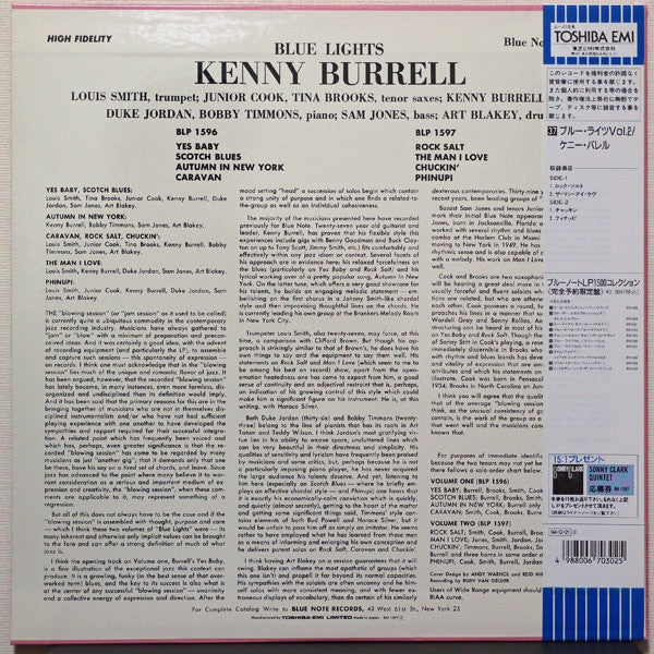 Master Release: Blue Lights, Vol. 2 by Kenny Burrell