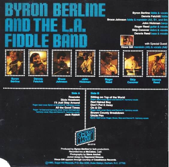 Master Release: Byron Berline & The L.A. Fiddle Band by Byron Berline