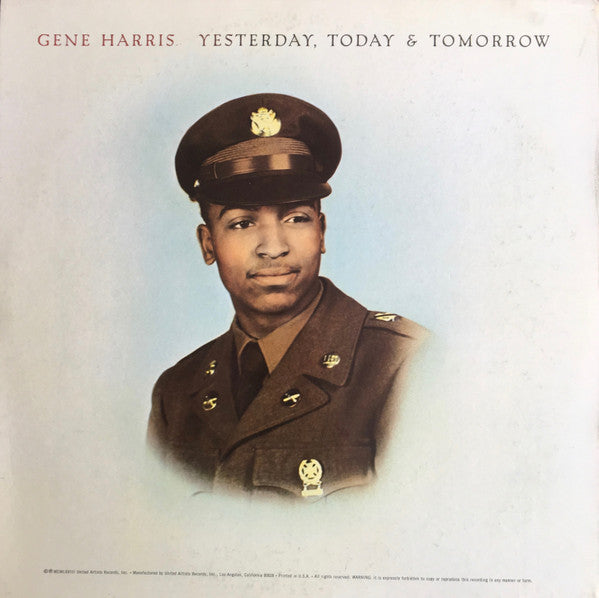 Master Release: Yesterday, Today & Tomorrow by Gene Harris