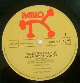 Master Release: The Exciting Battle J.A.T.P. Stockholm ’55 by Various