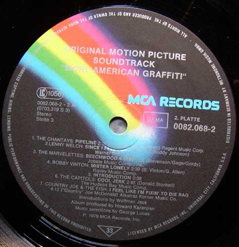 Original Motion Picture Soundtrack "More American Graffiti"