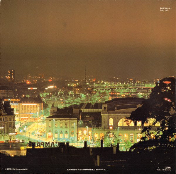 In Concert, Zürich, October 28, 1979