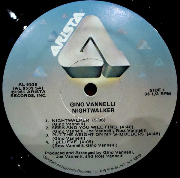 Release: Nightwalker-Vinyl-US-1981-AL 9539-9816164