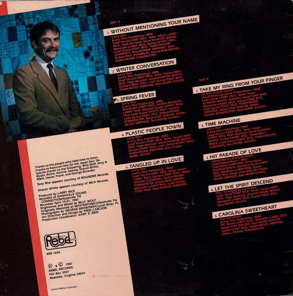 Release: Time Machine-Vinyl-US-1987-REB 1656-3136795