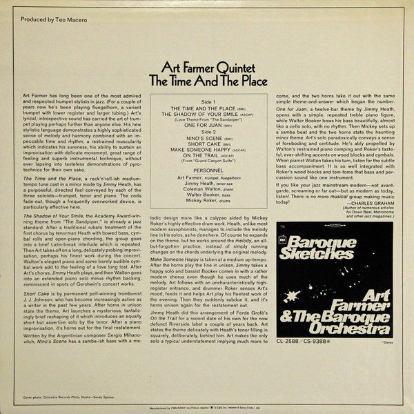 Release: The Time And The Place-Vinyl-Japan-1979-20AP 1422-2428134