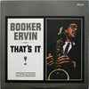 Booker Ervin - That's It! (Vinyl, LP, Album, Stereo, Reissue) Very Good Plus (VG+) / Very Good Plus (VG+)