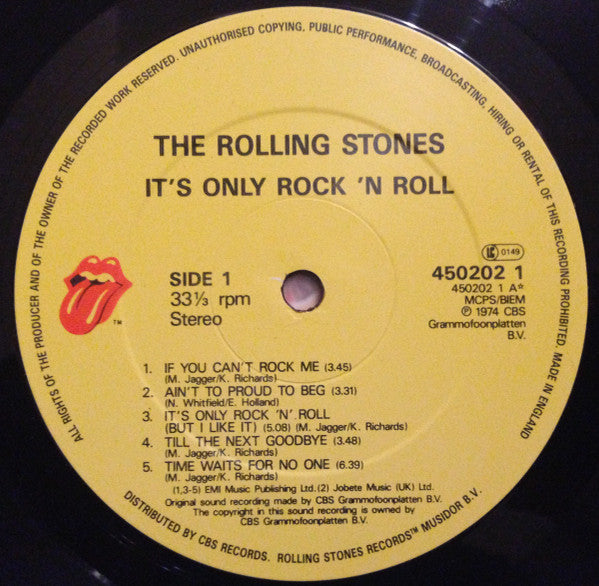 It's Only Rock 'N Roll