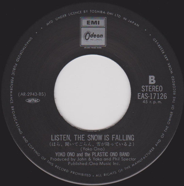 Happy Xmas (War Is Over) / Listen, The Snow Is Falling