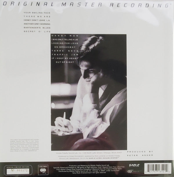 Release: JT-Vinyl-US-2011-MFSL 1-354-3139784