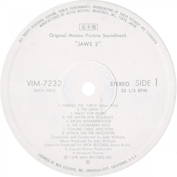Jaws 2 - The Original Motion Picture Soundtrack