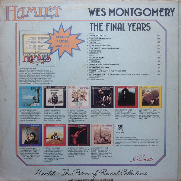 Master Release: The Final Years by Wes Montgomery