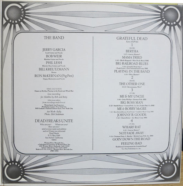 Release: Grateful Dead-Vinyl-US-None-2WS 1935, 2 WS 1935-4998096