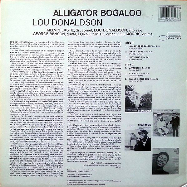 Release: Alligator Bogaloo-Vinyl-UK-1993-7842631-2115288