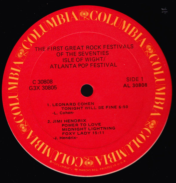 The First Great Rock Festivals Of The Seventies - Isle Of Wight / Atlanta Pop Festival