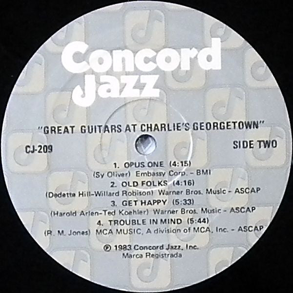 Great Guitars At Charlie's Georgetown