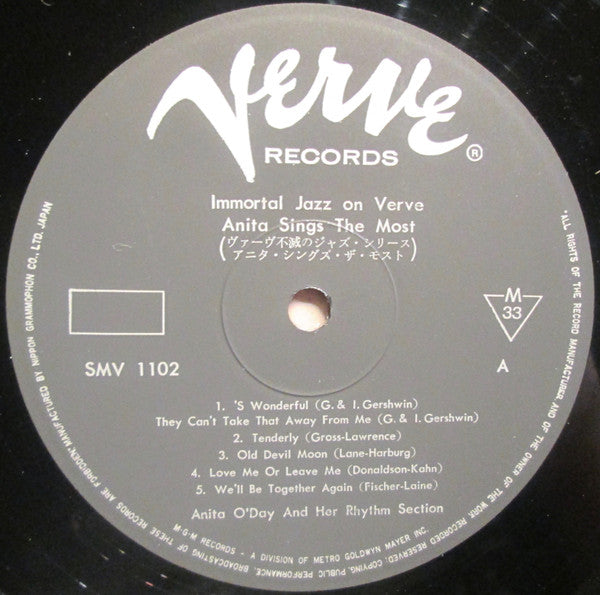 Anita Sings The Most