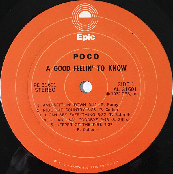 A Good Feelin' To Know