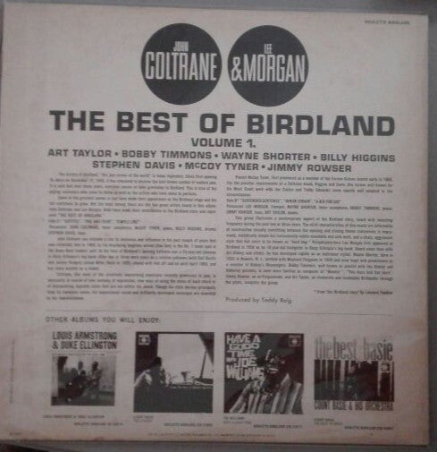 The Best Of Birdland: Volume 1.