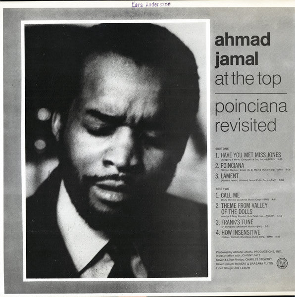 Master Release: At The Top:  Poinciana Revisited by Ahmad Jamal