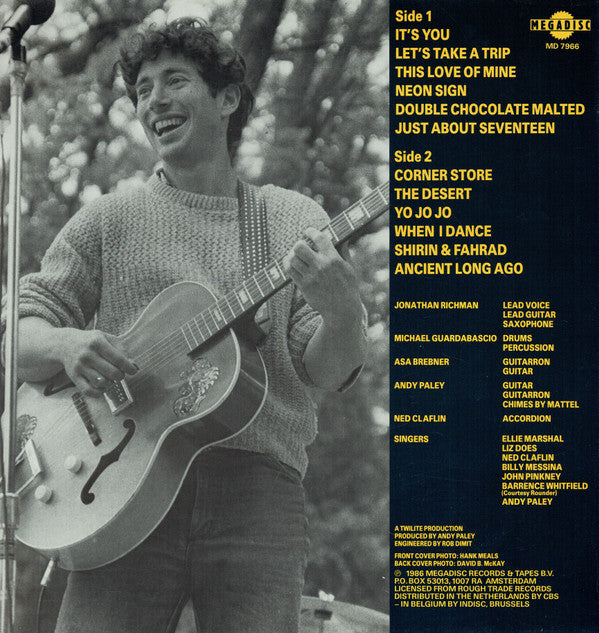 Master Release: It's Time For by Jonathan Richman & The Modern Lovers
