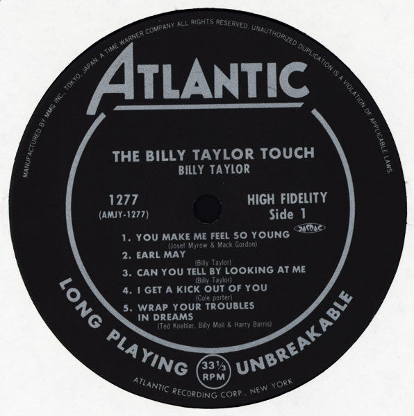 The Billy Taylor Touch