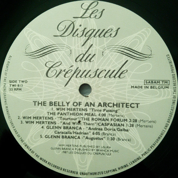 The Belly Of An Architect