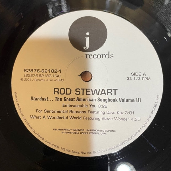 Stardust... The Great American Songbook Volume III