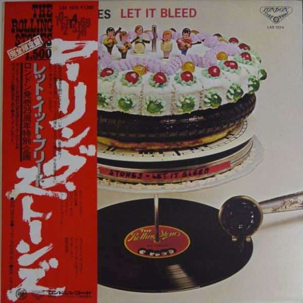 Release: Let It Bleed-Vinyl-Japan-1976-LAX 1014, LAX-1014-4251384