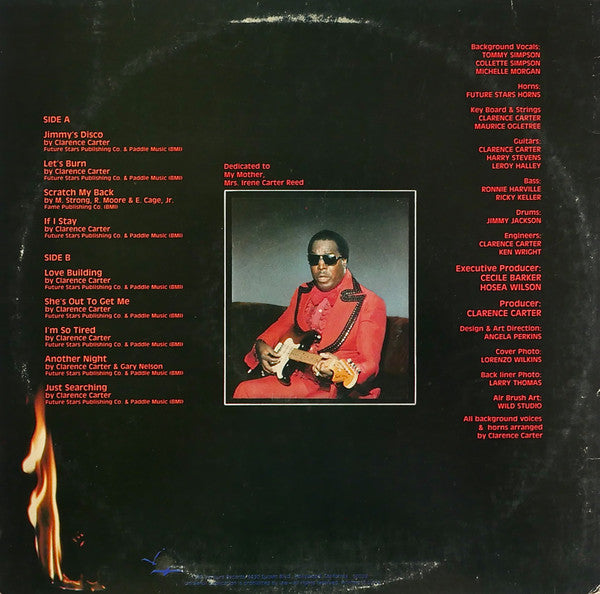 Master Release: Let's Burn by Clarence Carter