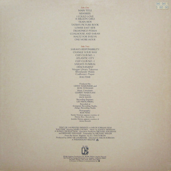 Release: Ragtime-Vinyl-US-1981-5E-565-2553498