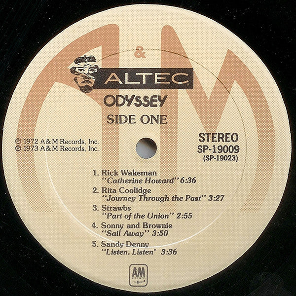 Release: Odyssey-Vinyl-US-1973-SP-19009-7704907