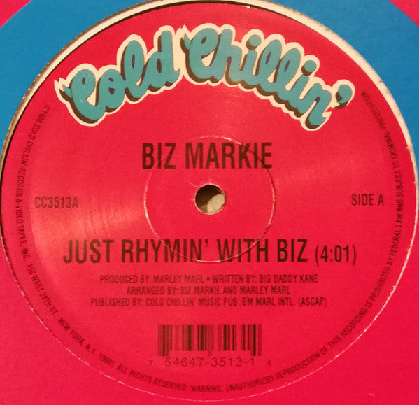 Master Release: Just Rhymin' With Biz / Let Go My Eggo by Biz Markie