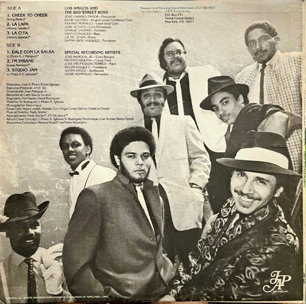 Master Release: Cheek To Cheek / Pegaito by Los Amigos (9)