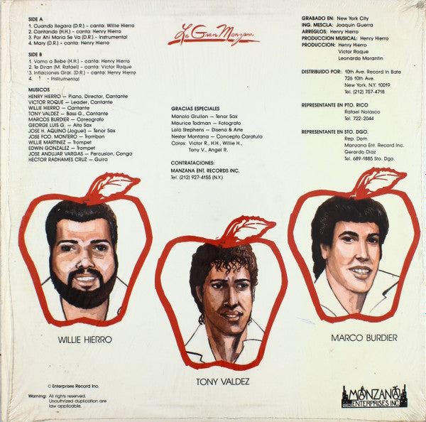 Release: Manzanisate - Jugo De La Manzana-Vinyl-US-None-H-500-12-6940861