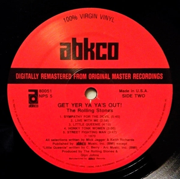 'Get Yer Ya Ya's Out!' The Rolling Stones In Concert