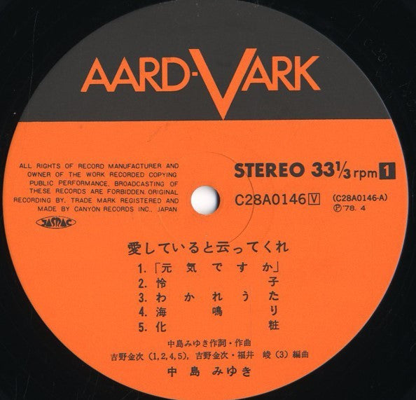 愛していると云ってくれ