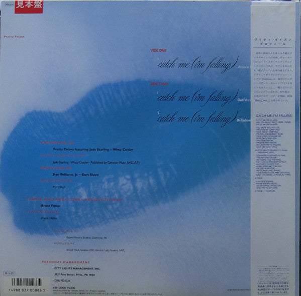 Release: Catch Me I'm Falling-Vinyl-Japan-1987-VJS-12006-8303265
