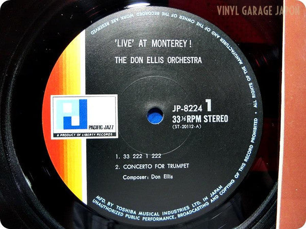 Release: 'Live' At Monterey !-Vinyl-Japan-None-JP-8224-7107593