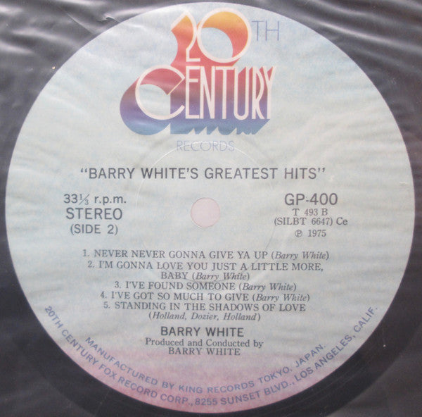 Barry White's Greatest Hits