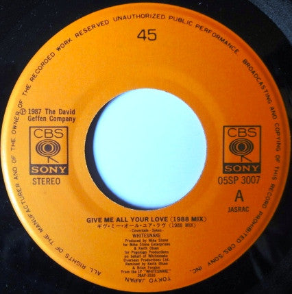 Give Me All Your Love