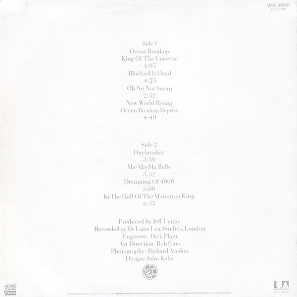 Release: On The Third Day-Vinyl-UK-None-UAG 30091, UA-LA-188-4043880