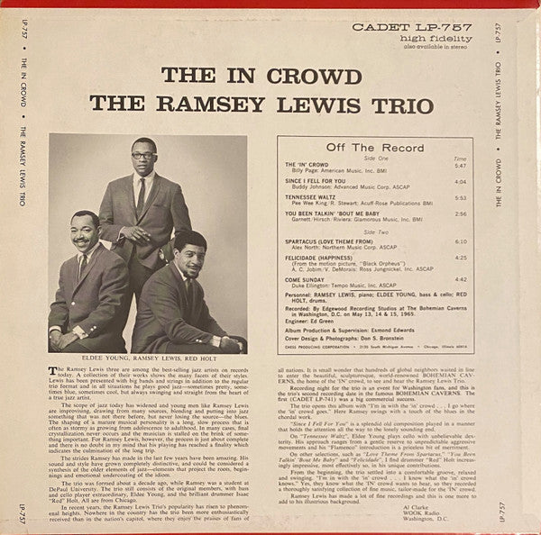 Release: The In Crowd-Vinyl-US-1965-LPS-757, LP-757, LP 757, 757-1360760