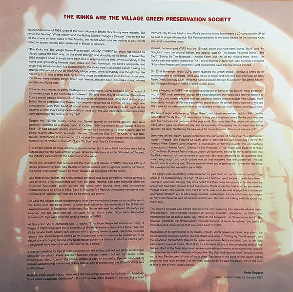 The Kinks Are The Village Green Preservation Society