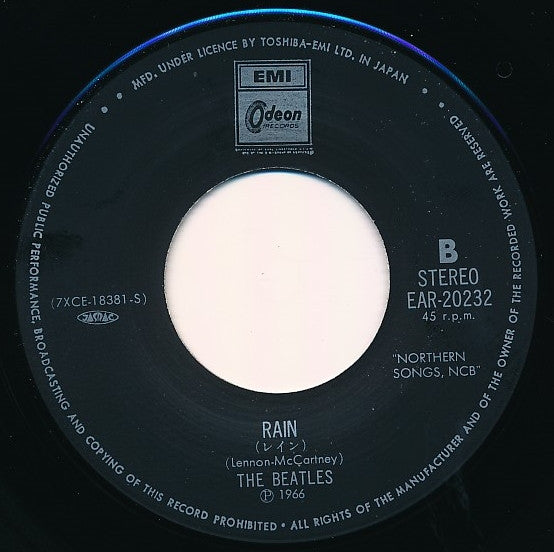 ペイパーバック・ライター = Paperback Writer / レイン = Rain