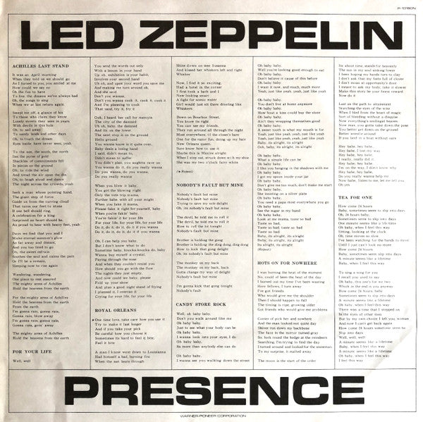 Presence = プレゼンス